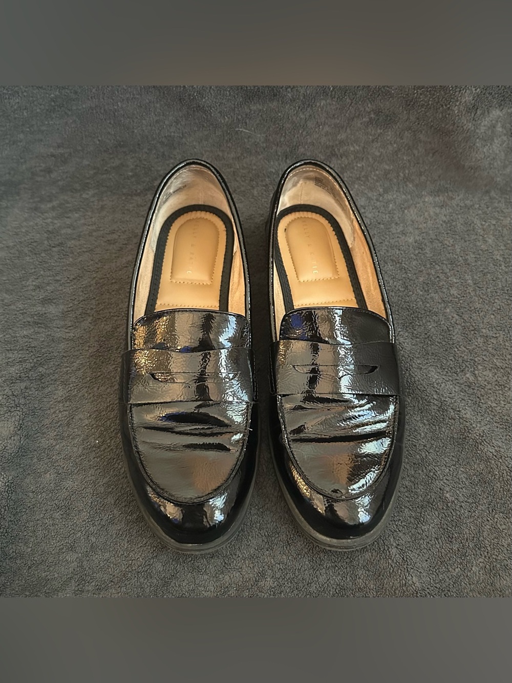 Black Patent Loafers
